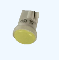 12V T10-COB-1W White fluorescence  