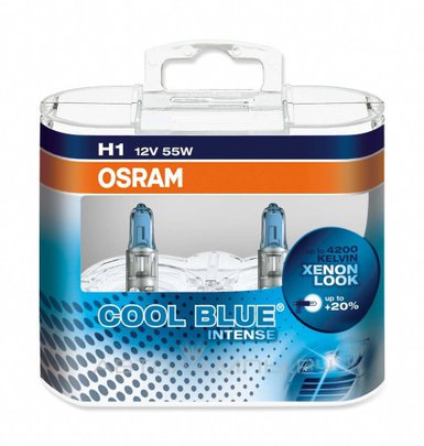 H1 12V- 55W (P14,5s) (  -..) Cool Blue Intense (2.) DuoBox